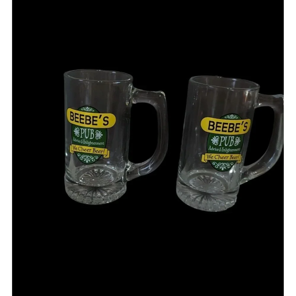 BEEBE'S PUB Advice & Enlightenment No Cheer‎ Beer glass beer mug 12pz